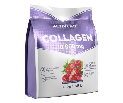 Zdrowa żywność Activlab Collagen 10 000 mg Smak malina-truskawka (folia flatbottom 4
